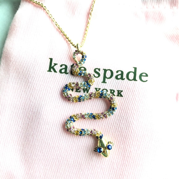Kate Spade Snake Pendant Necklace 